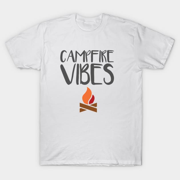 campfire vibes T-Shirt by Cmdbdesigns1